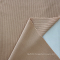 High Quality 100% Polyester Soft And Stretchy Plain Yarn Dyed 2x2 Rib Knitted Fabrics For Sweater dress/Garment